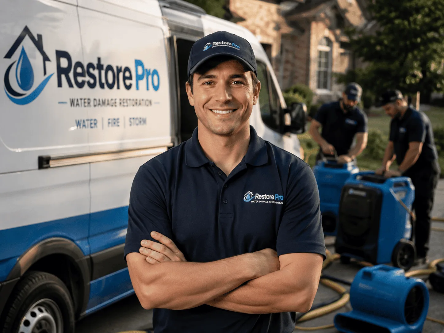 Water Damage Restoration company in Baldwin, ND